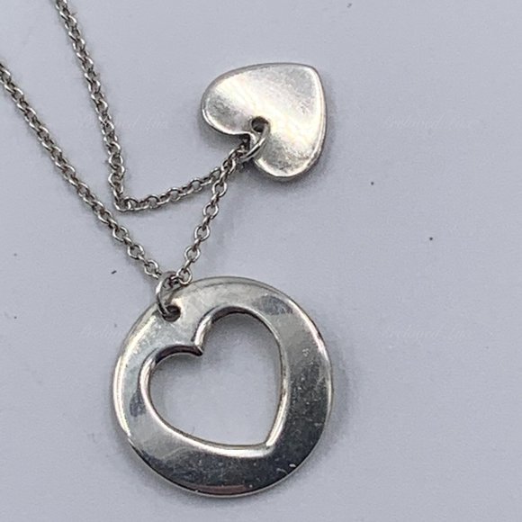 Authentic Tiffany & Co Silver Heart Necklace - Picture 5 of 10